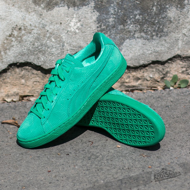 Women's shoes Puma Suede Classic + Colored Wn's Simply Green-Simply Green |  Footshop