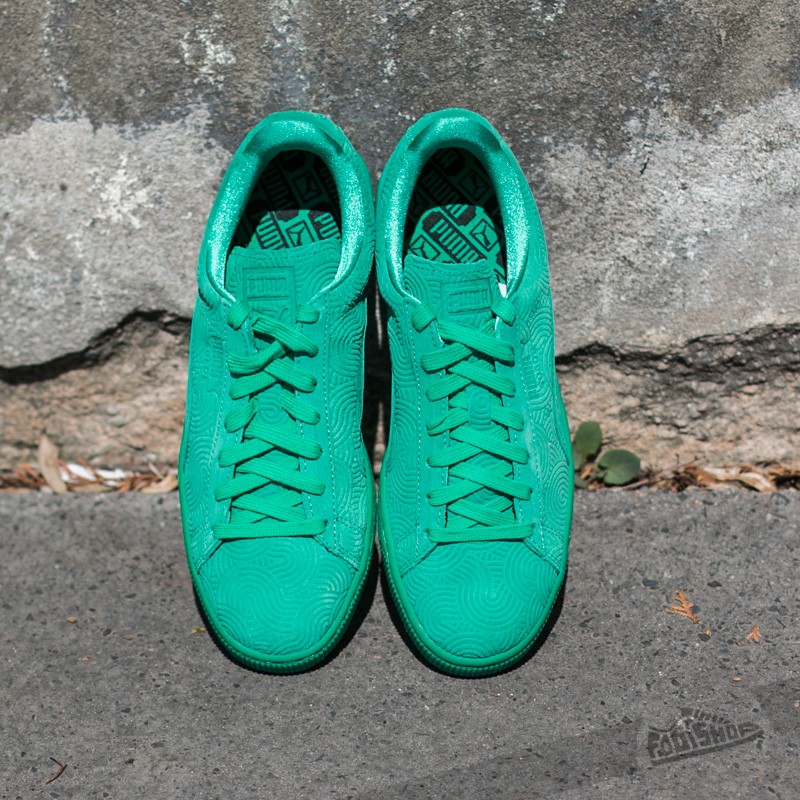 Dámske topánky a tenisky Puma Suede Classic + Colored Wn's Simply Green-Simply Green