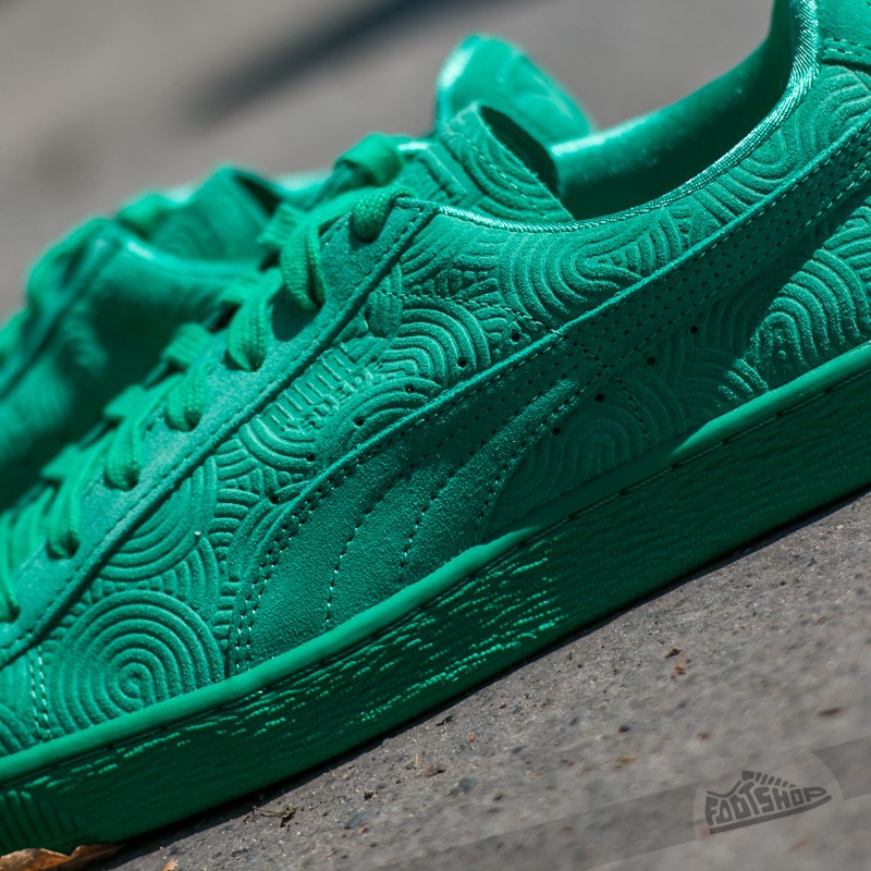 Dámske topánky a tenisky Puma Suede Classic + Colored Wn's Simply Green-Simply Green