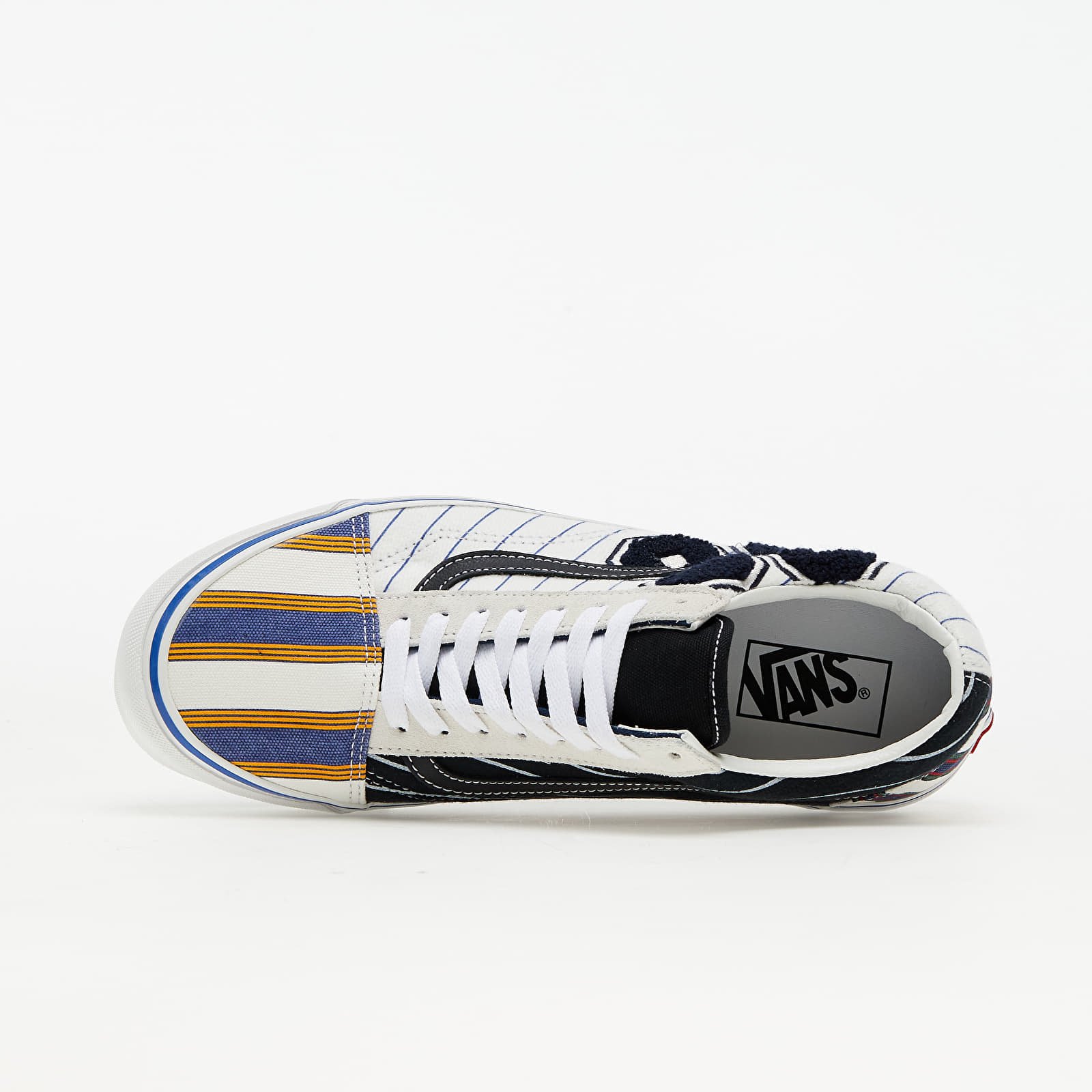 Herren Sneaker und Schuhe Vans Old Skool 36 DX (Anaheim Factory) Patchwork/ Light True White