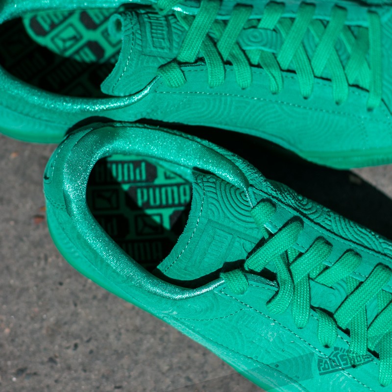 All green pumas hot sale