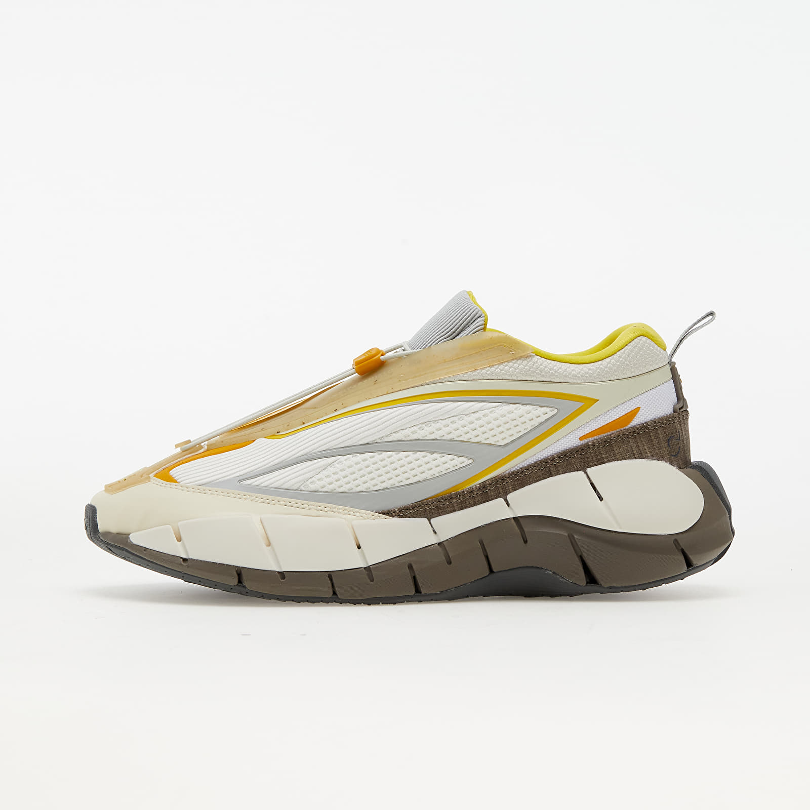 Herren Sneaker und Schuhe Reebok Zig 3D Storm Hydro Alabaster/ Trek Grey/ Ale Yellow