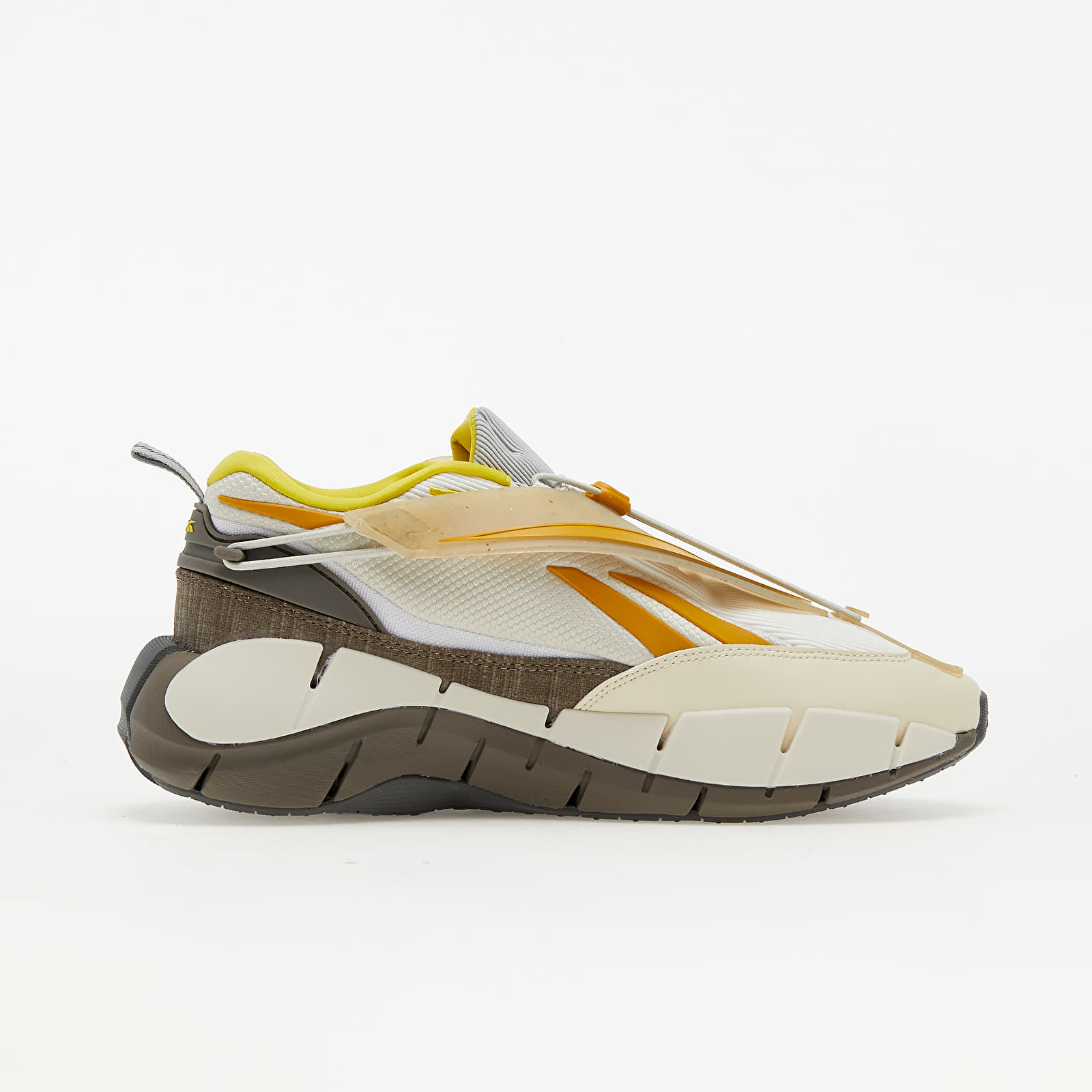 Herren Sneaker und Schuhe Reebok Zig 3D Storm Hydro Alabaster/ Trek Grey/ Ale Yellow