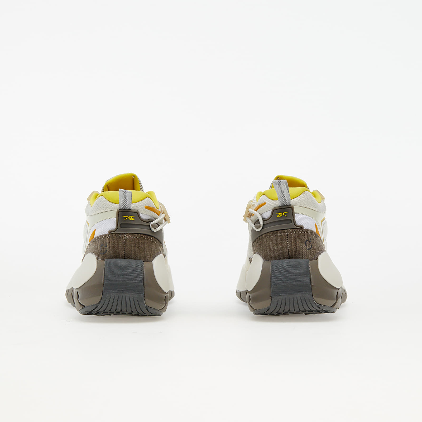 New balance 878 white yellow chunky trainers sales
