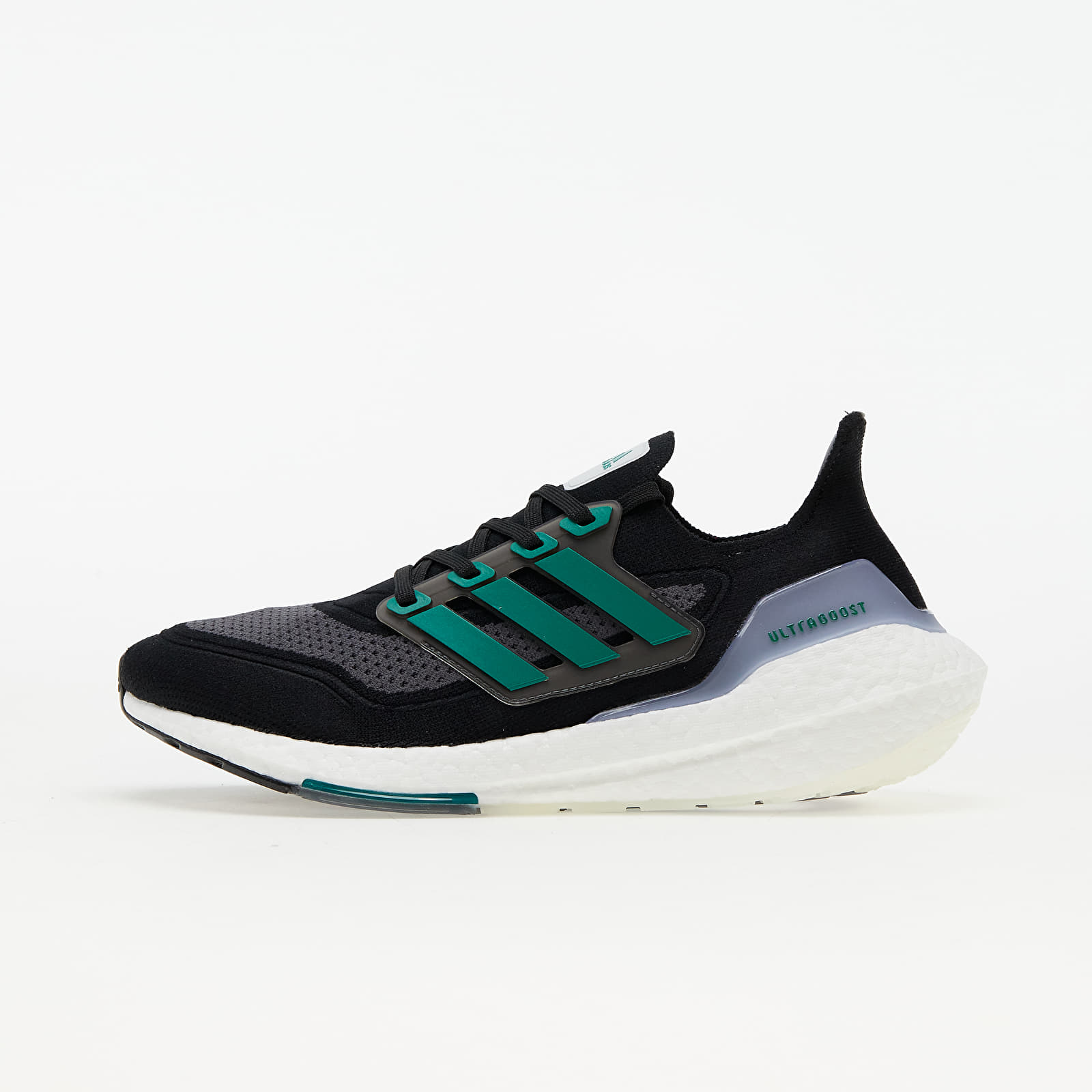 Vyriška avalynė adidas UltraBOOST 21 Core Black/ Sub Green/ Grey Five