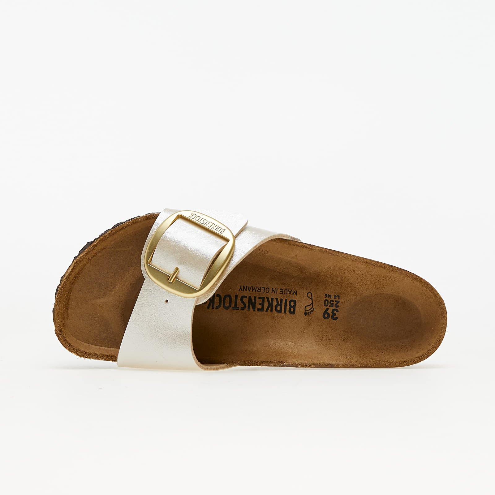 Women's shoes Birkenstock Madrid Big Buckle Greatfull Pearl/ White