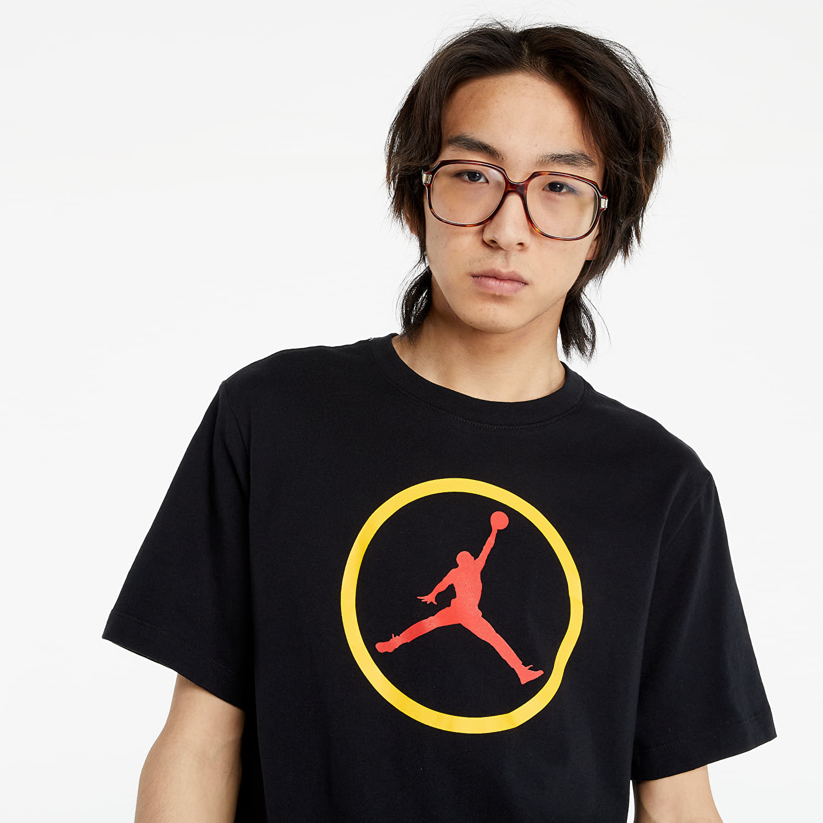 Camisetas Jordan Sport DNA HBR SS Crew 2 Tee Black