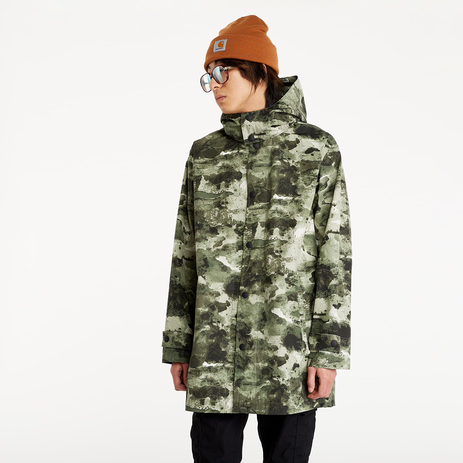 Men's cryos wool sale blend down parka gtx