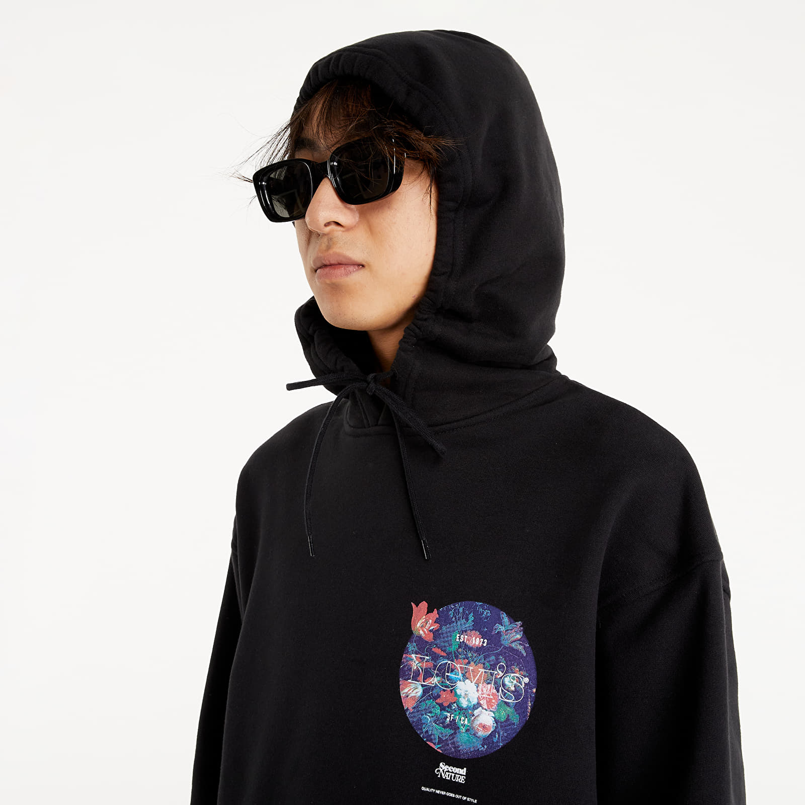 Kapucnis pulóverek és pulcsik Levi's® Second Nature Hoodie Black