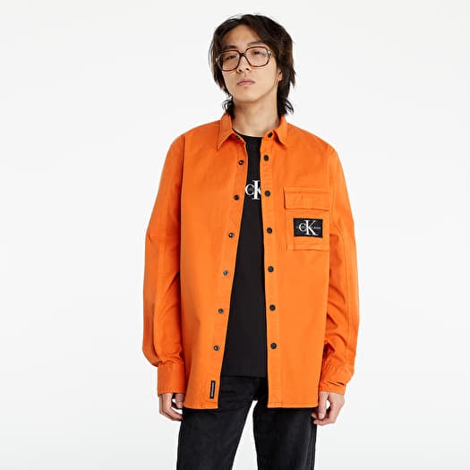 Calvin klein outlet orange shirt