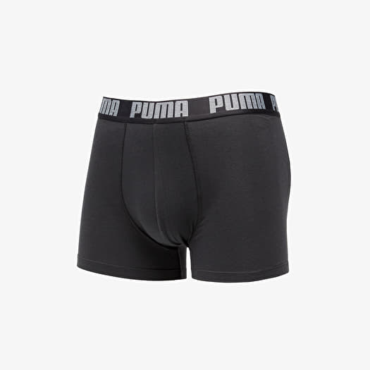 Boxer shorts Puma 2 Pack Basic Boxers Dark Gray/ Melange