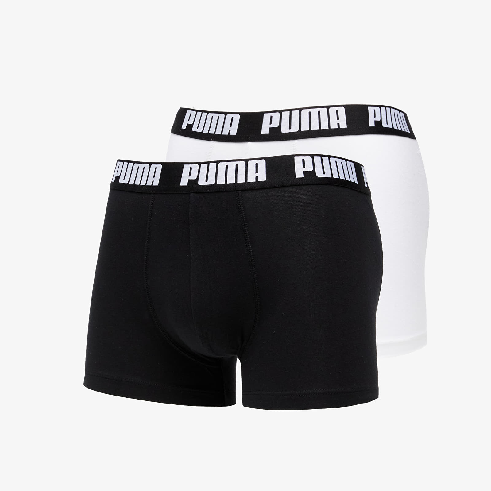 Boxeri Puma 2 Pack Basic Boxers White/ Black M