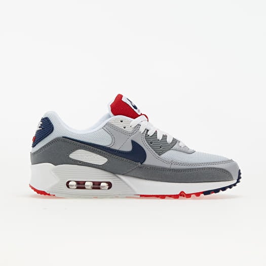 Men s shoes Nike Air Max 90 Pure Platinum Midnight Navy Wolf Grey Footshop