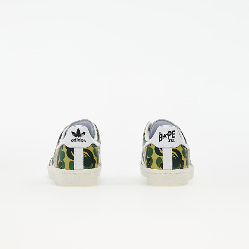 adidas x Bape Superstar 80s Off White/ Ftwr White/ Gold Met