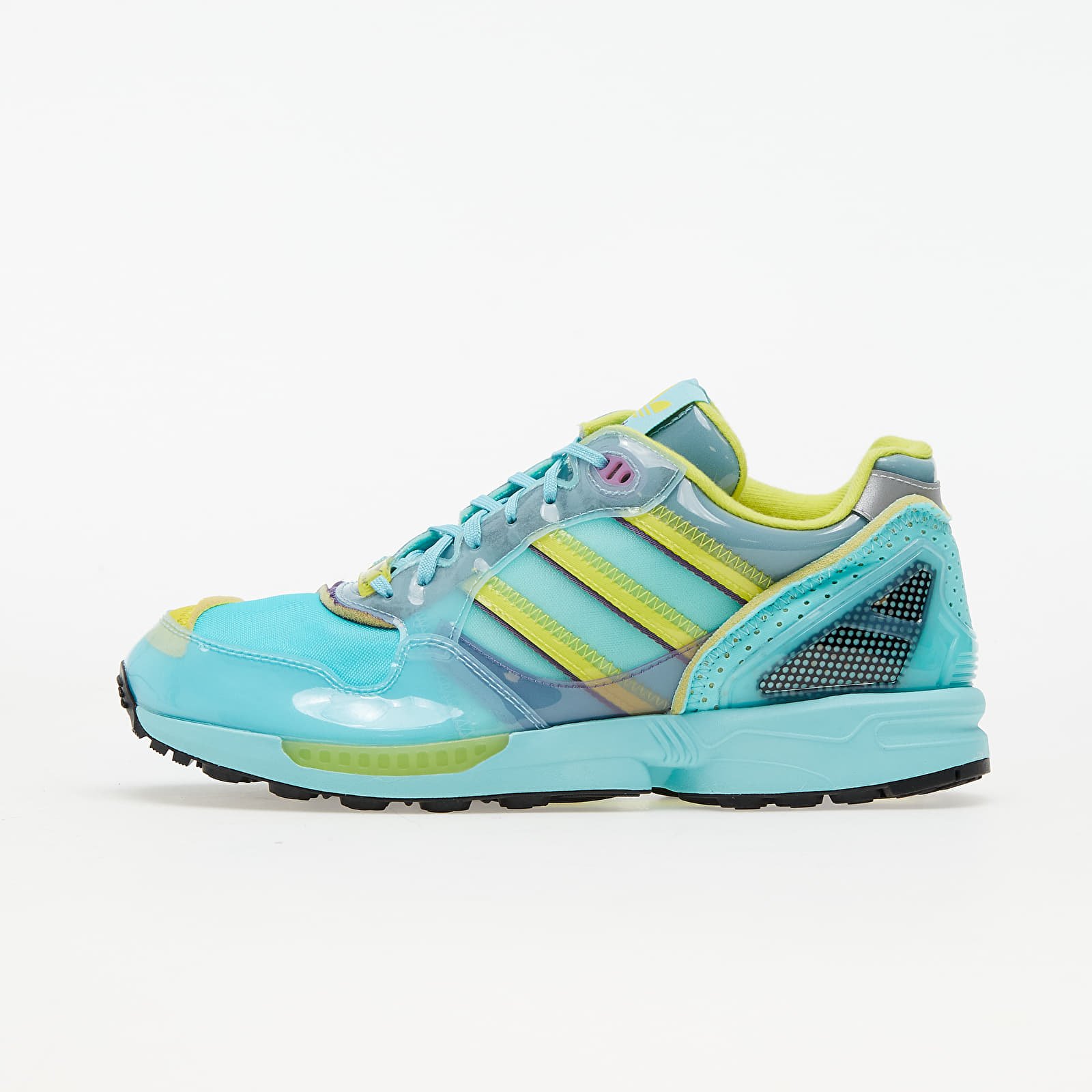 Pánske tenisky a topánky adidas XZ 0006 Inside Out Clear Aqua/ Light Aqua/ Shock Yellow