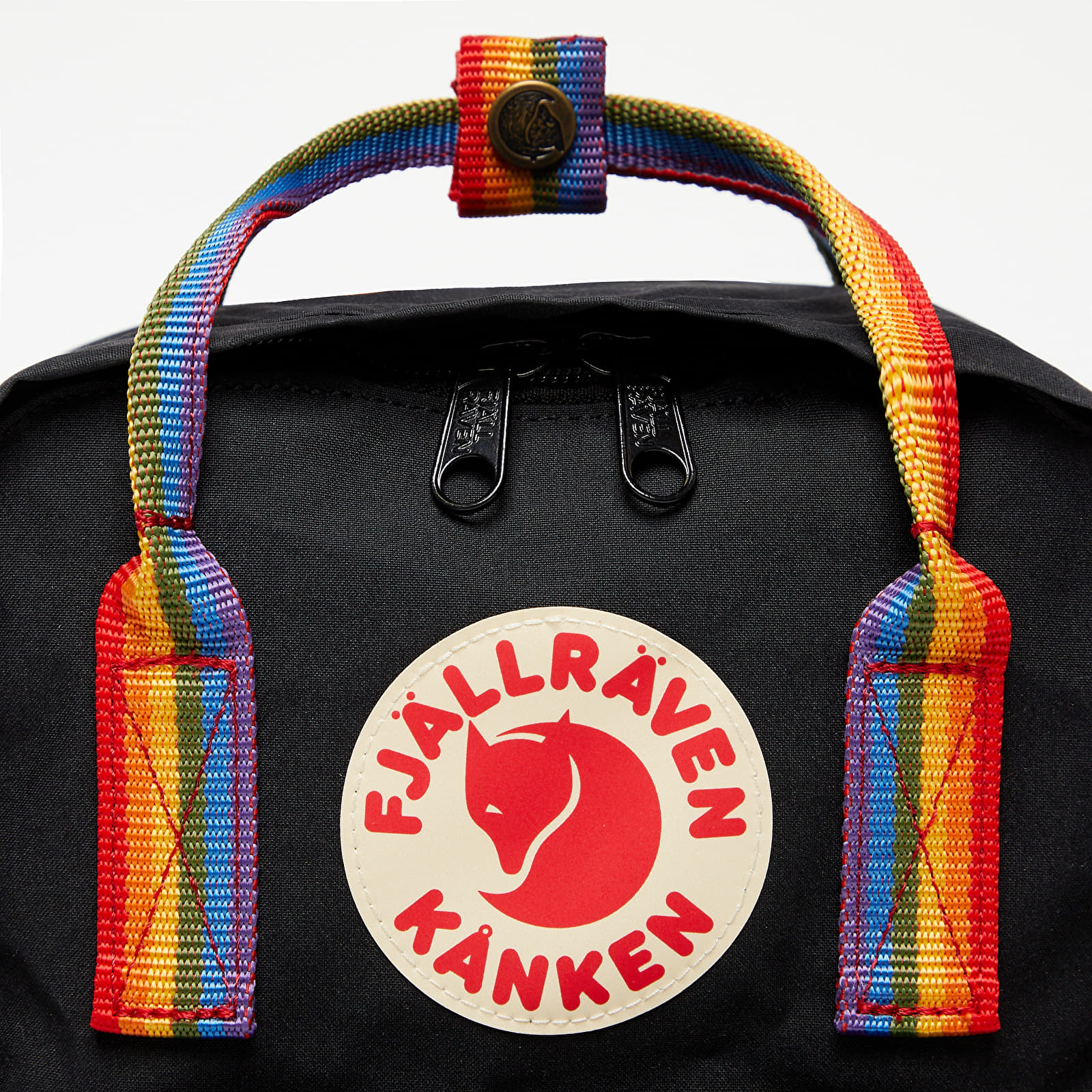 Backpacks Fjällräven Kånken Rainbow Mini Backpack Black/ Rainbow | Footshop