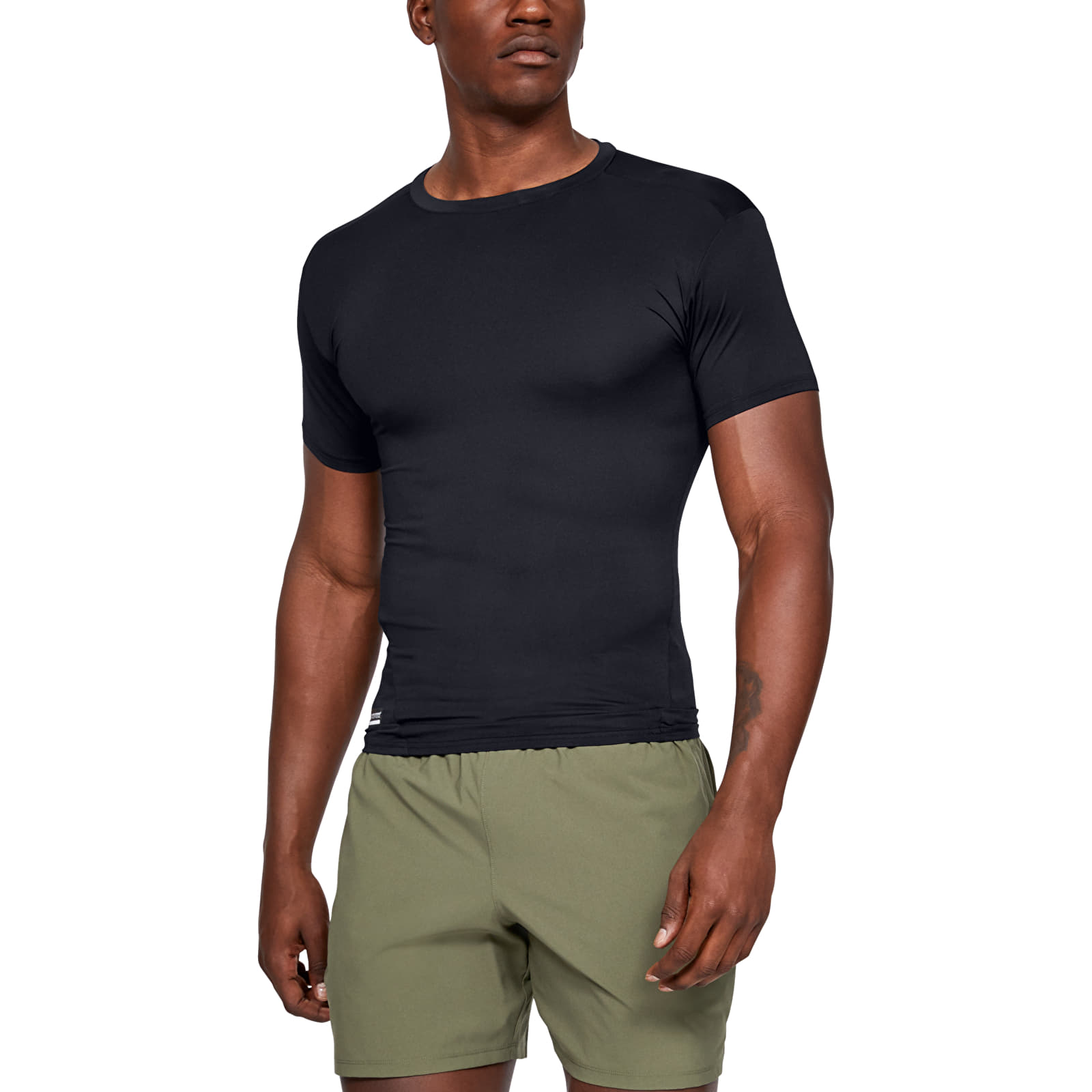 Koszulki Under Armour Tac Hg Comp Tee Black