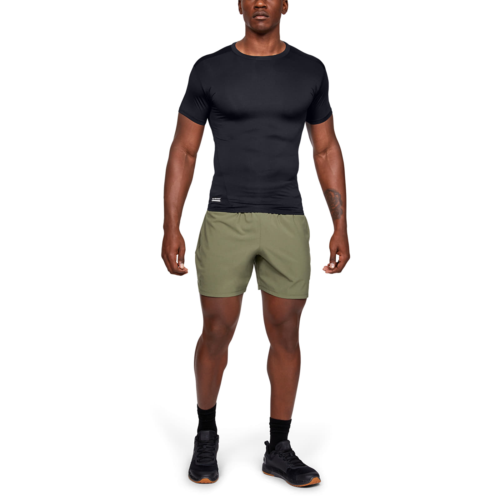 Koszulki Under Armour Tac Hg Comp Tee Black
