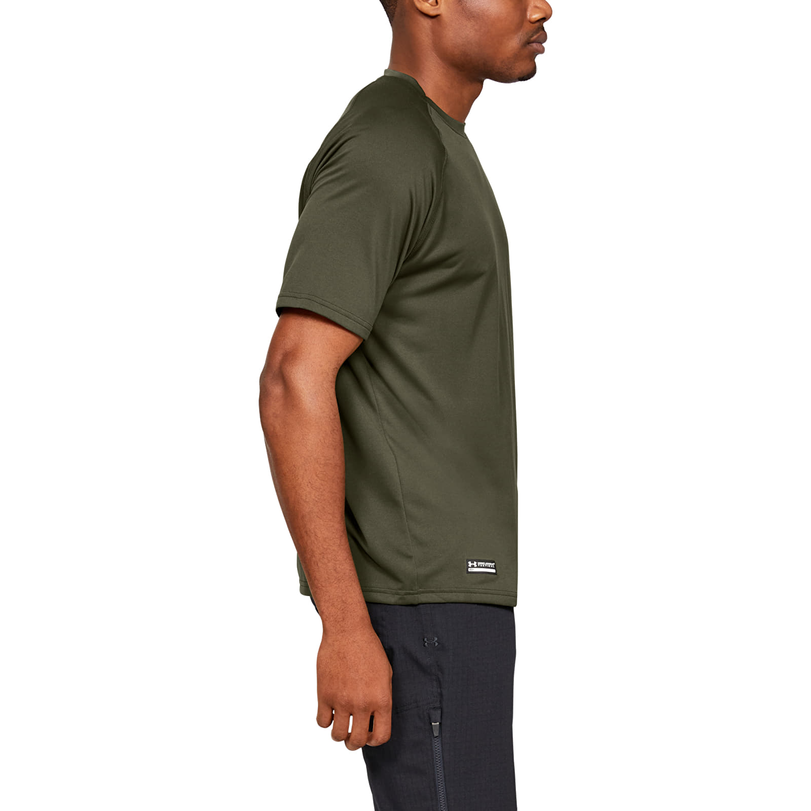 Magliette Under Armour Tac Tech T Marine Od Green/ Clear