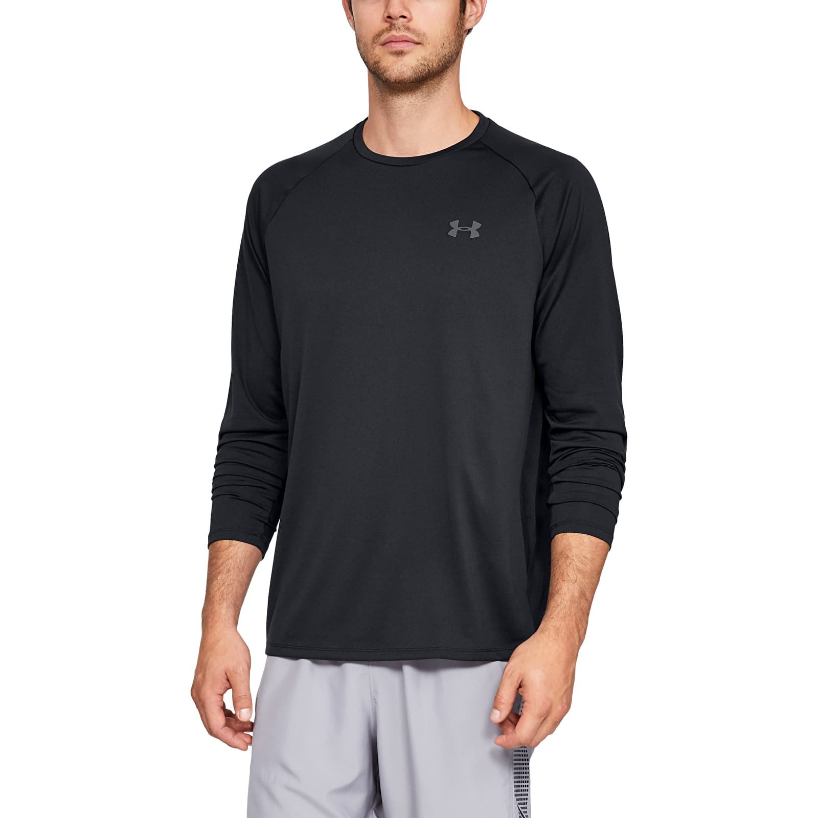 Tricou Under Armour Tech 2.0 LS Black