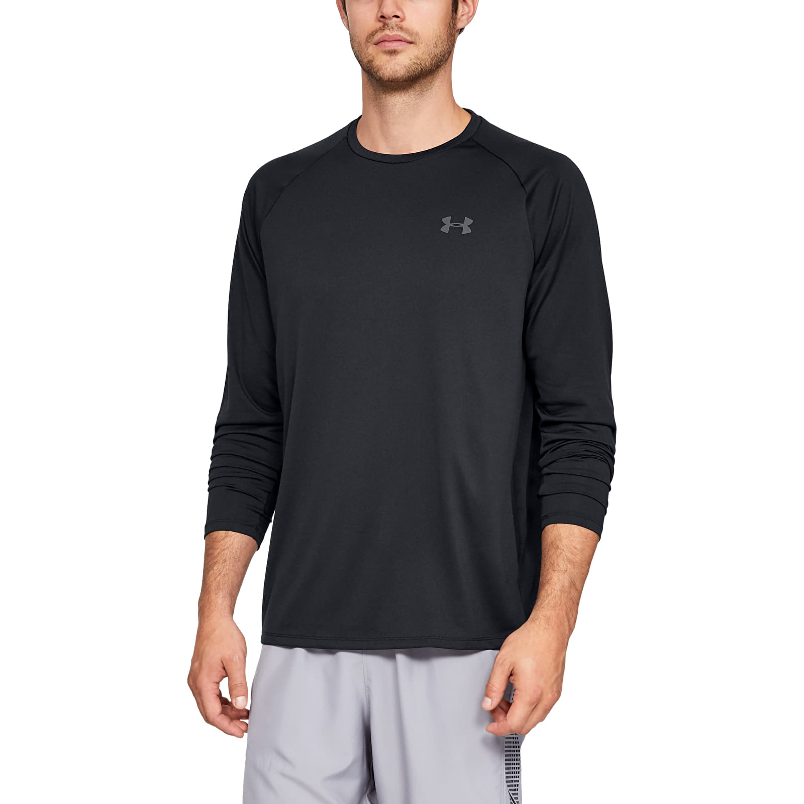 Majice T-shirt Under Armour Tech 2.0 LS Black