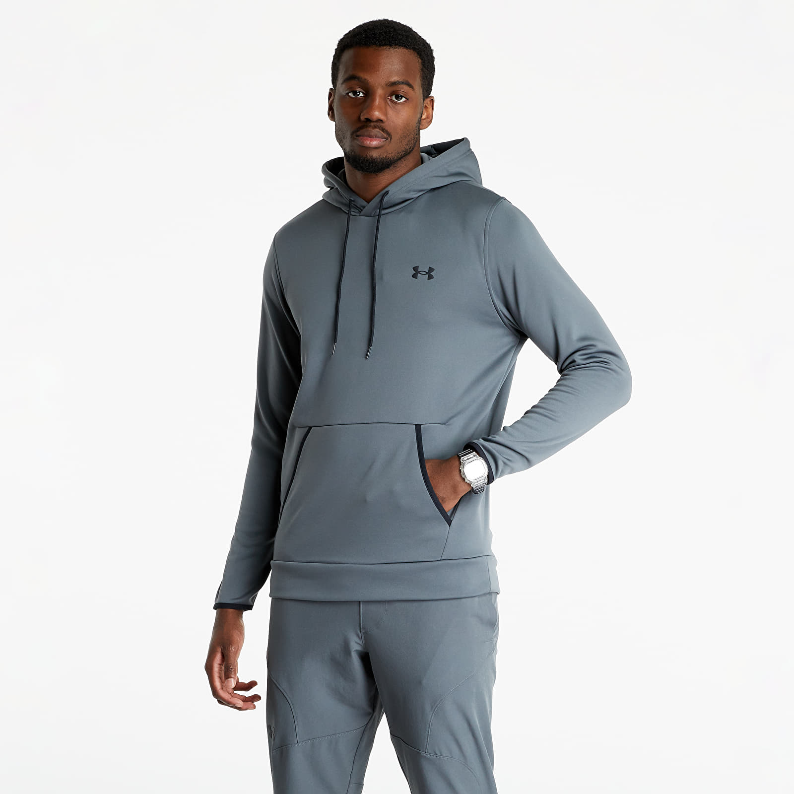 Sweatjacken und Sweatshirts Under Armour Armour Fleece Hoodie Pitch Gray/ Black