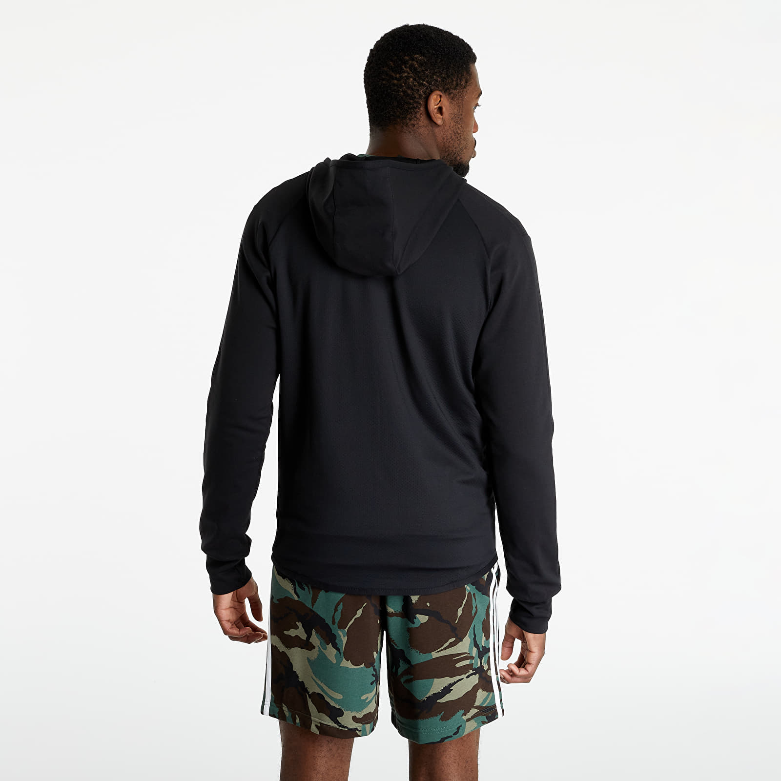 Sudaderas adidas D2M Motion Full Zip Hoodie Black/ White