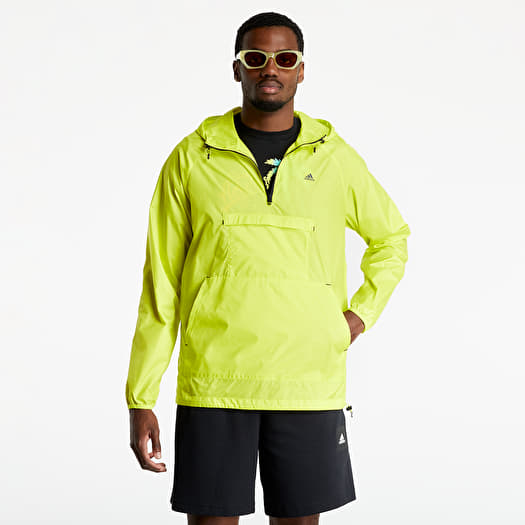 Yellow and clearance white adidas jacket