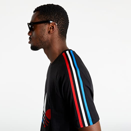Adidas original trefoil t shirt 3 stripe 2025
