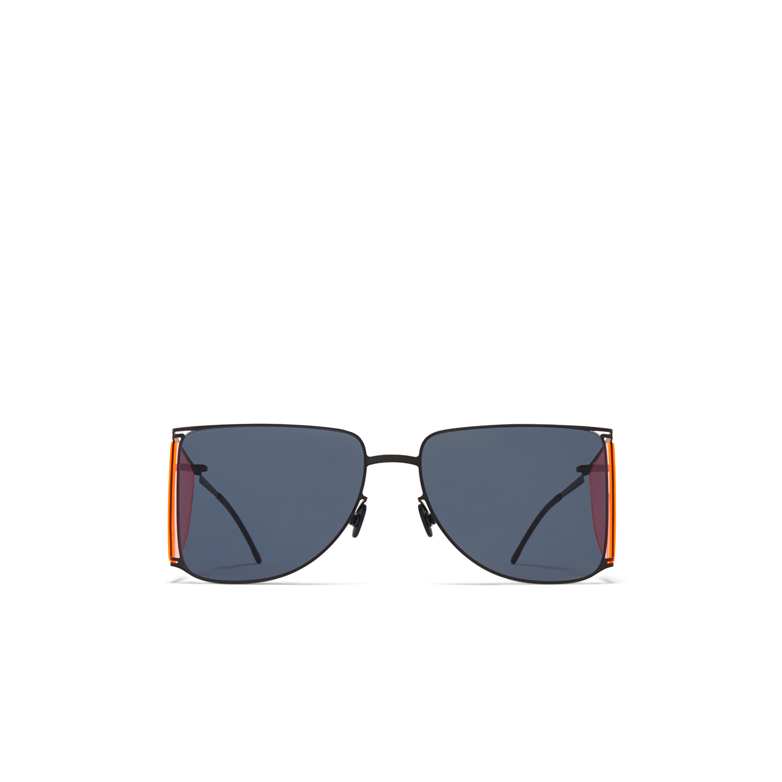 Slnečné okuliare MYKITA x Helmut Lang Fluo Pink Sides Sunglasses Dark Grey