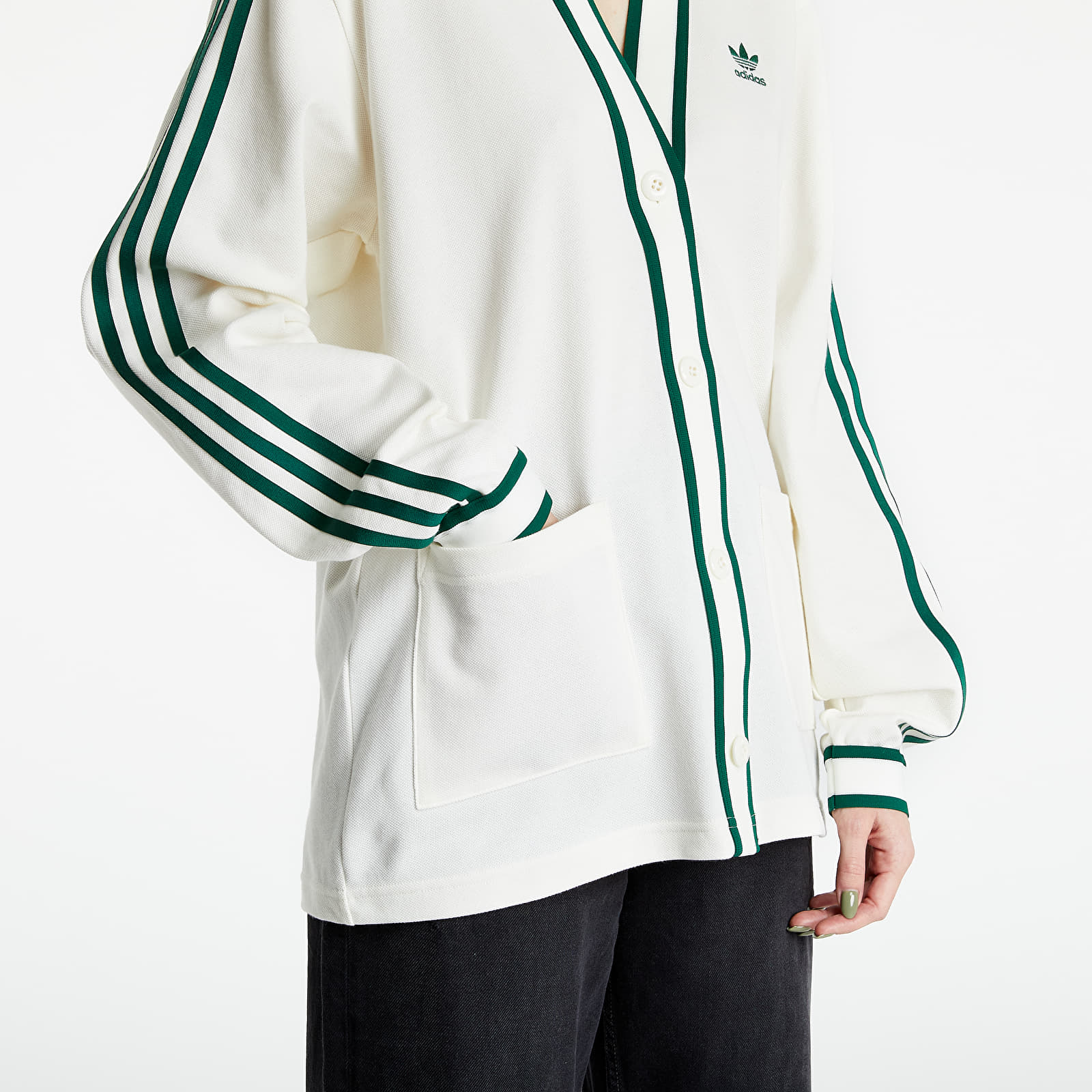 Hettegensere og sweatshirts adidas Tennis Cardigan Off White