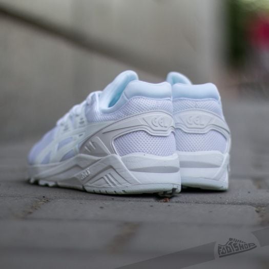 Asics gel kayano evo triple white hot sale