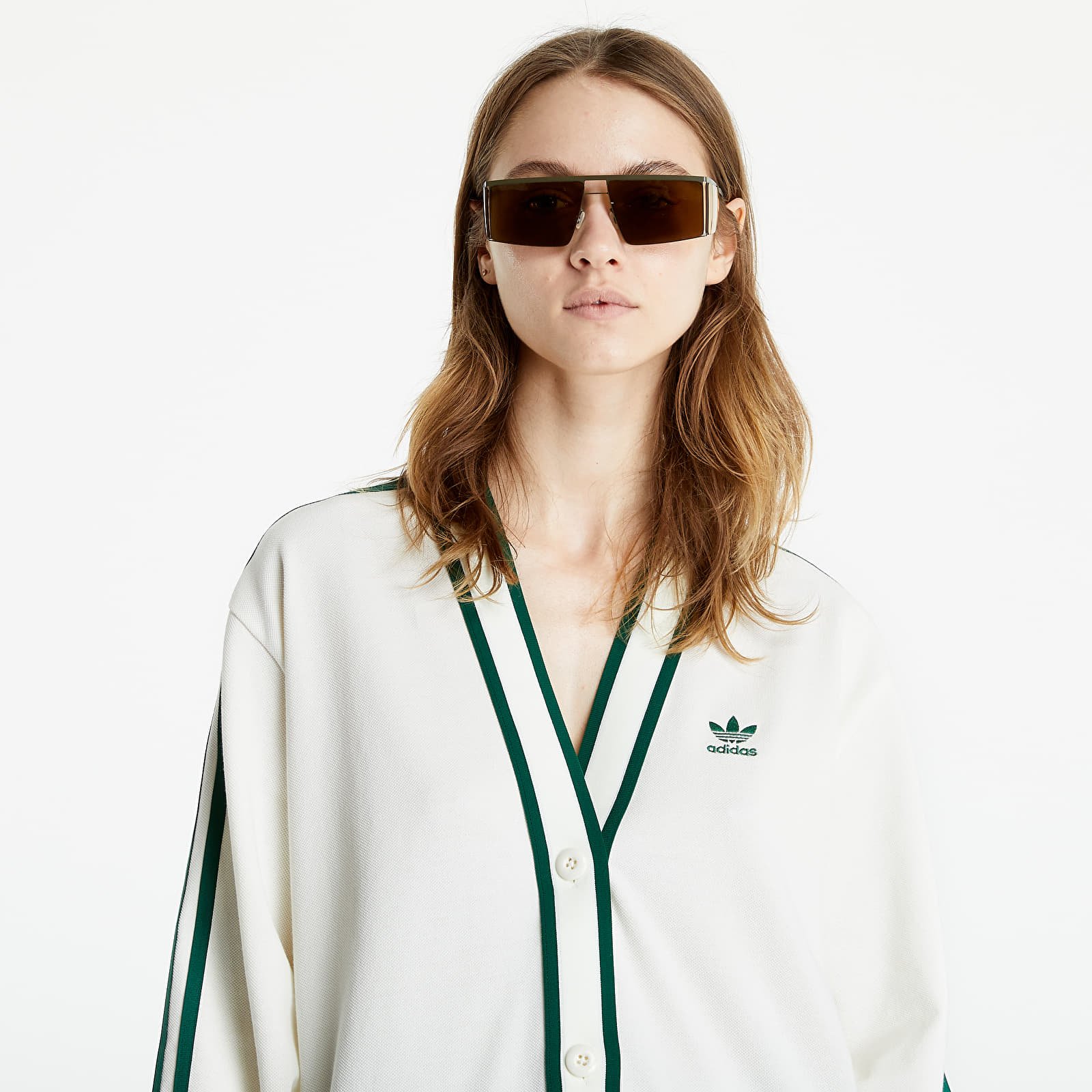 Hettegensere og sweatshirts adidas Tennis Cardigan Off White