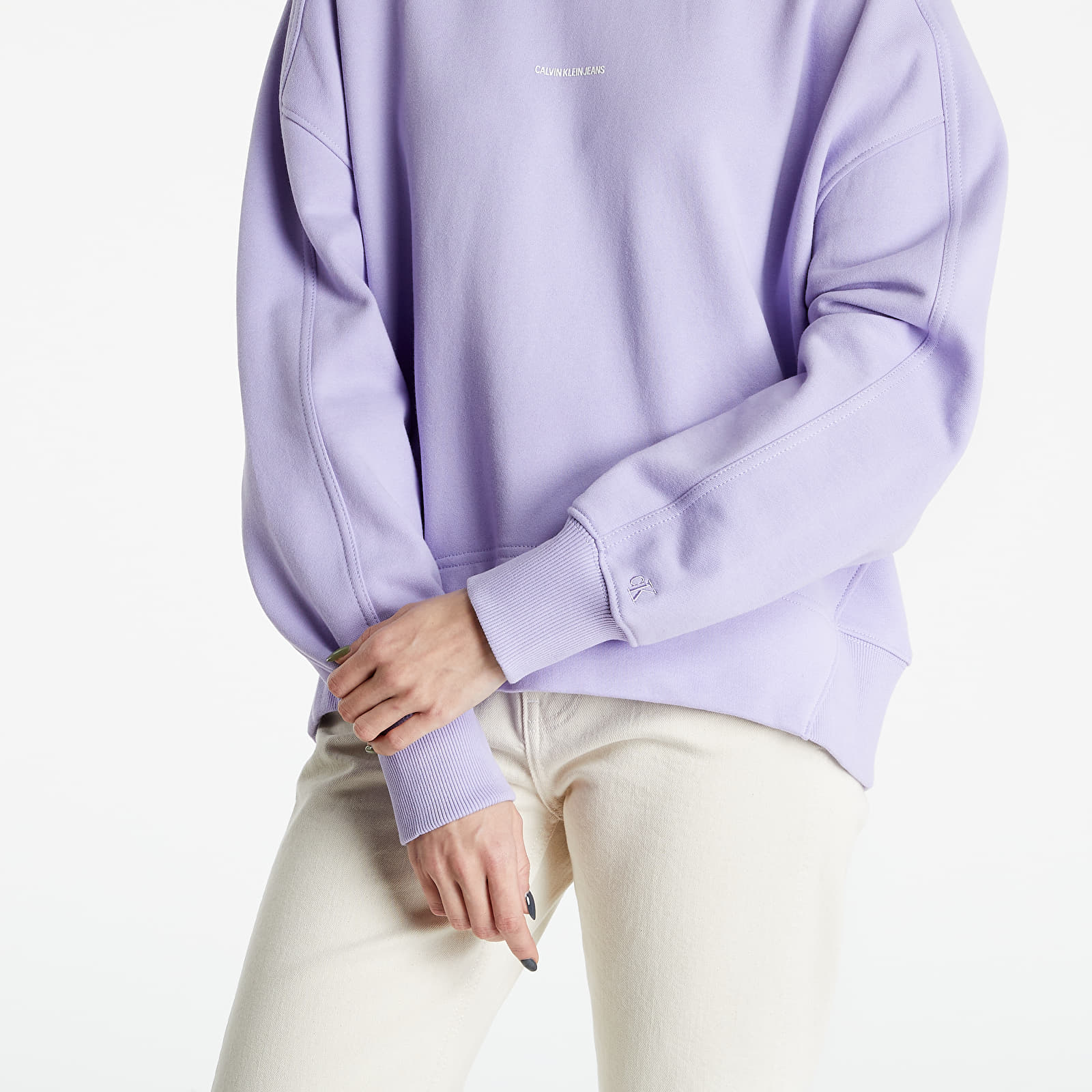 Calvin klein sale purple sweatshirt