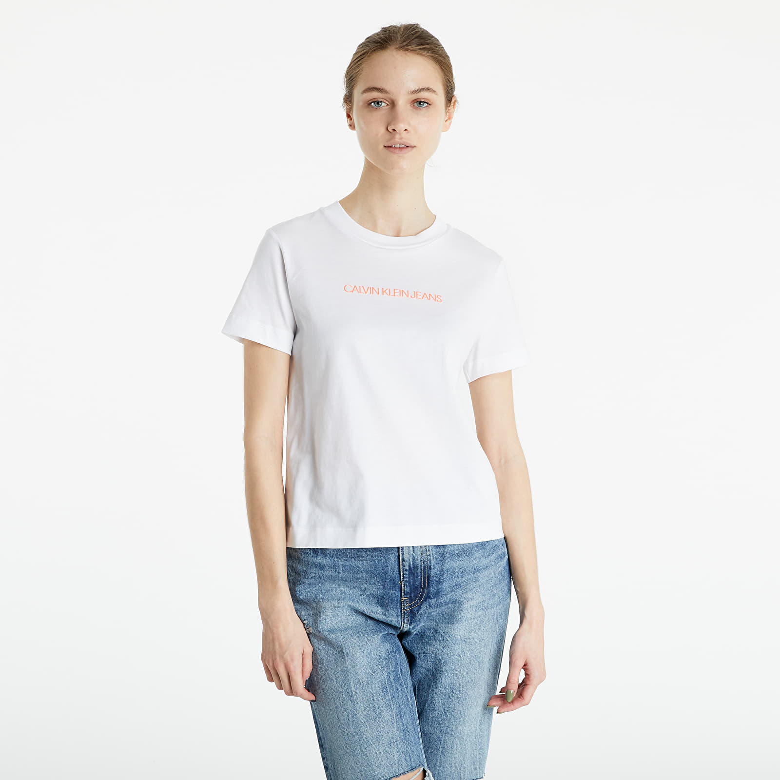 Calvin klein jeans logo t shirt best sale
