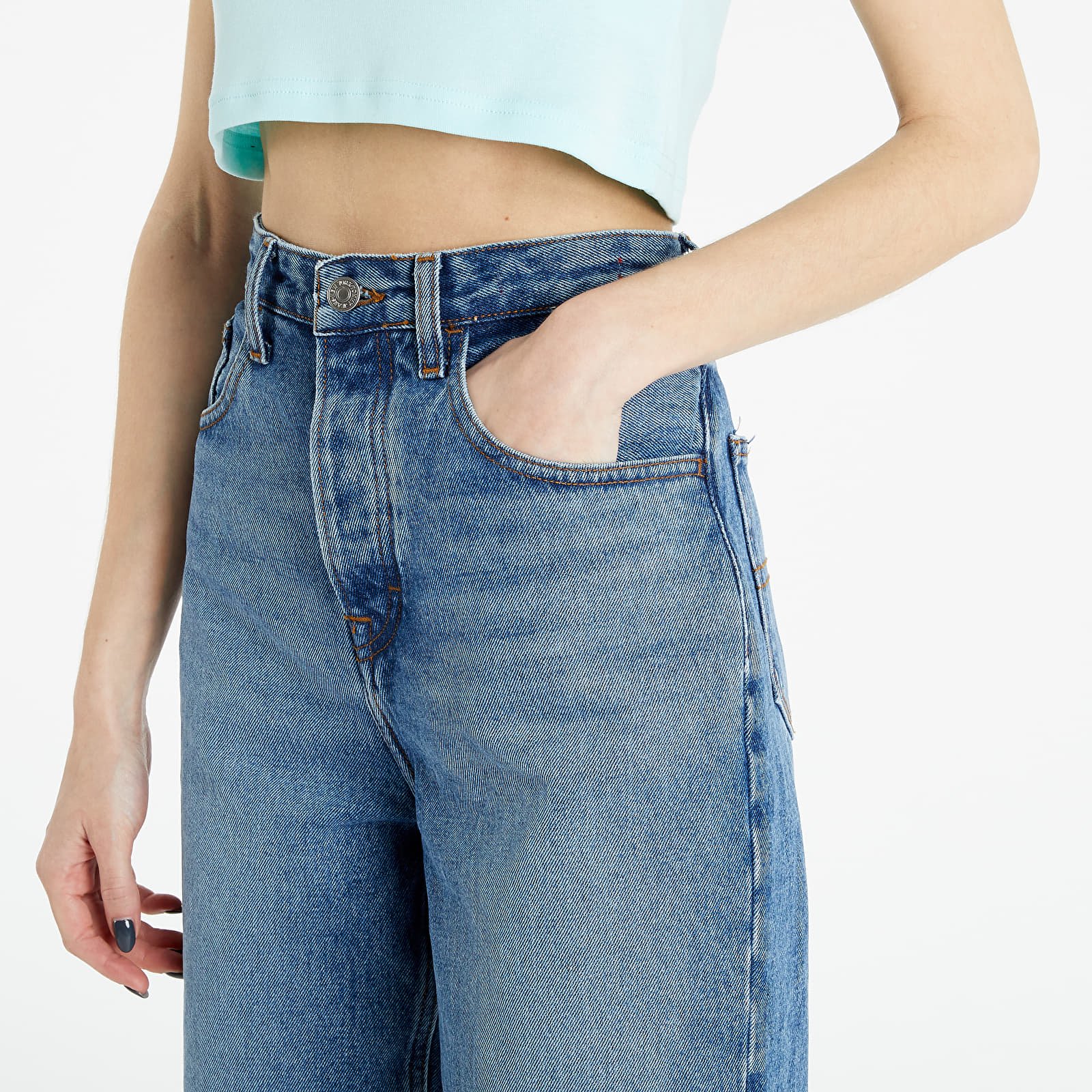 Pantaloni Tommy Jeans Mom Ultra High Rise Tapared Jeans Emf Sp Mb Rgd