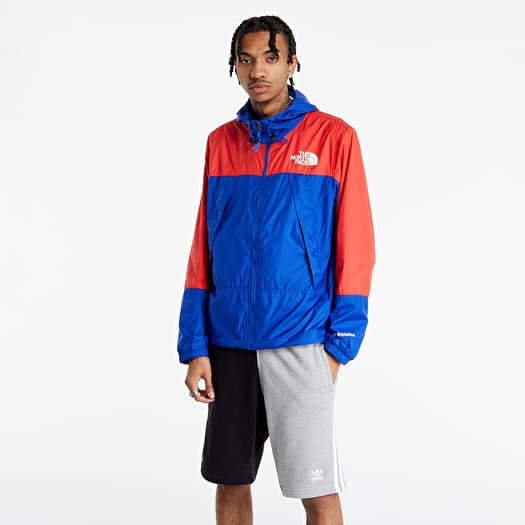 North face red white and blue jacket store