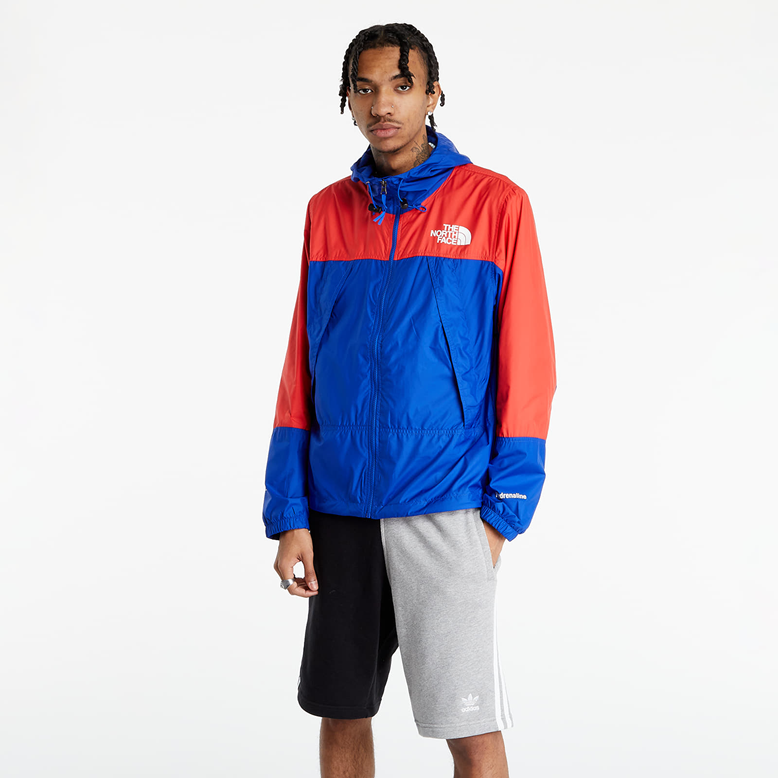 Jackets The North Face Hydrenaline Wind Jacket TNF Blue/ Horizon Red