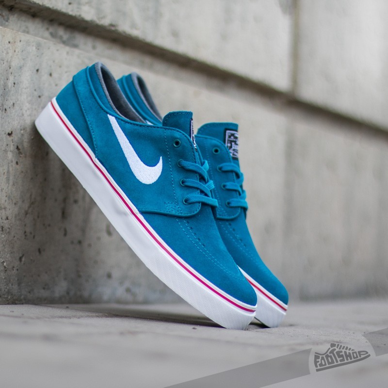 Nike Zoom Stefan Janoski Green Abyss/ White-University Red-Black