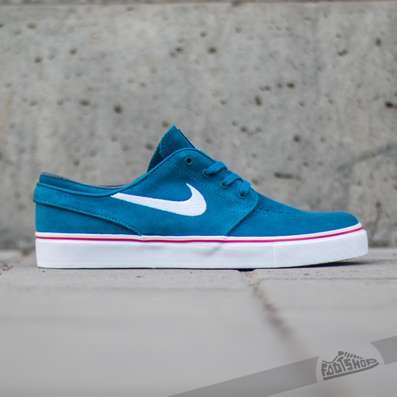 Pánské tenisky a boty Nike Zoom Stefan Janoski Green Abyss/ White-University Red-Black