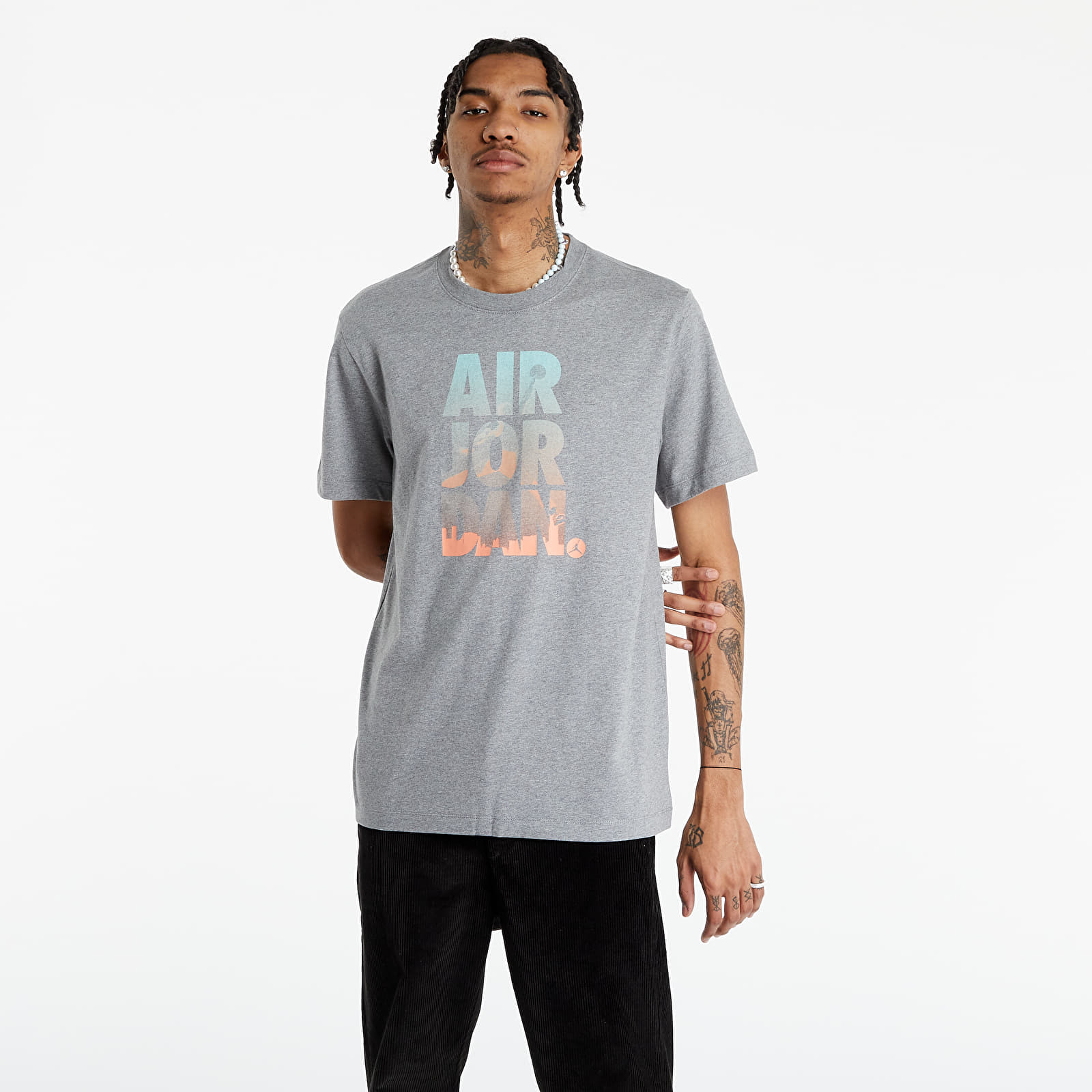 Tričká Jordan Jumpman Classics Short-Sleeve Graphic T-Shirt Carbon Heather
