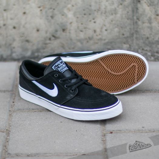 Women s shoes Nike Stefan Janoski GS Black White Gum Med Brown Footshop