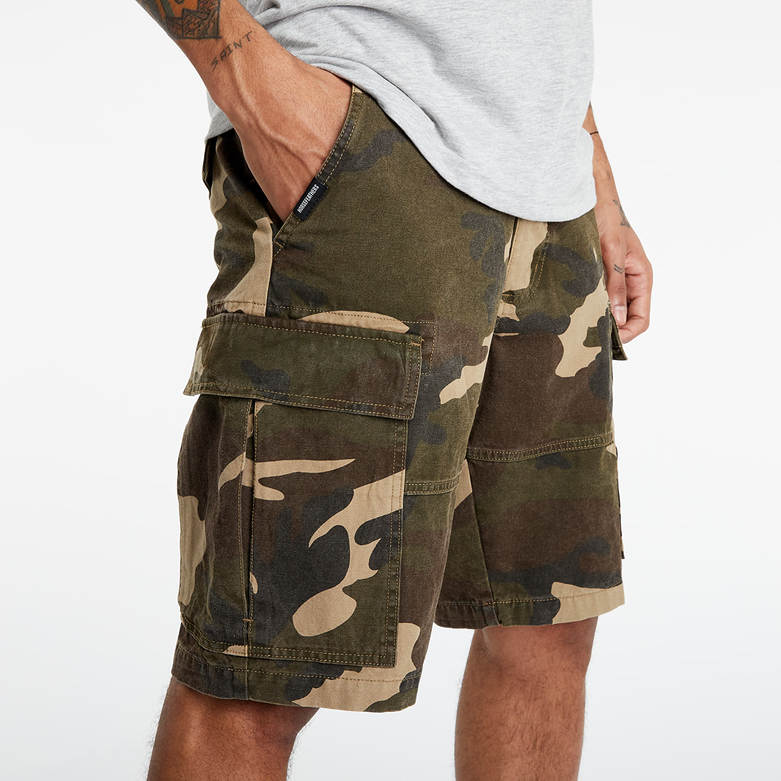 Short Horsefeathers Baxter Shorts Woodland 28