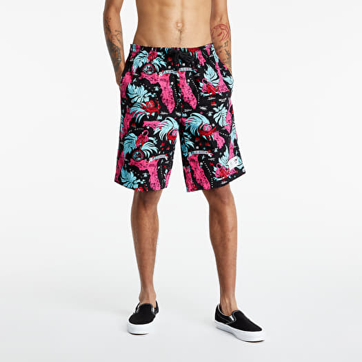 Shorts Tommy Jeans Miami Print Basketball Short Black Miami Aop