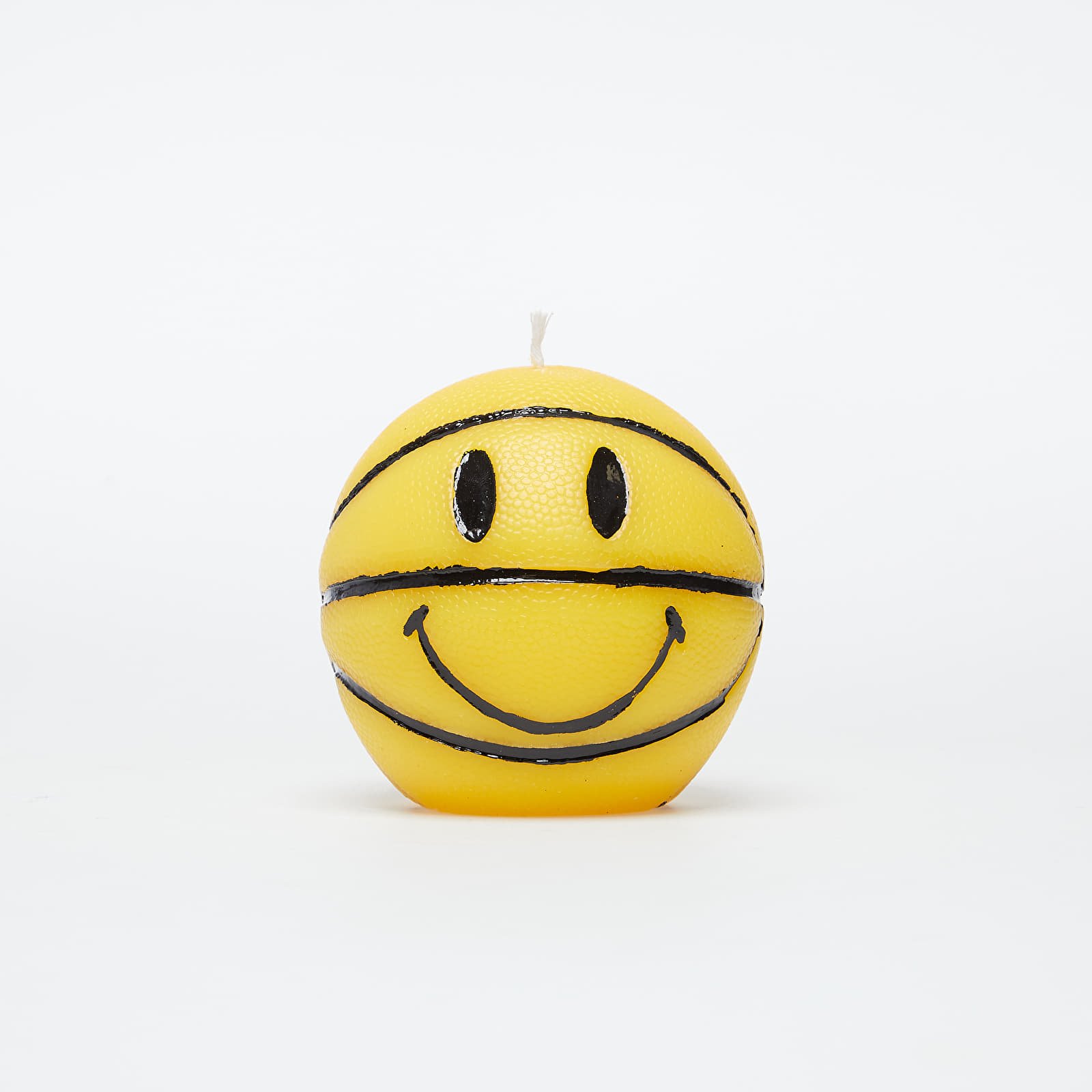 Inne MARKET Smiley Candle Yellow
