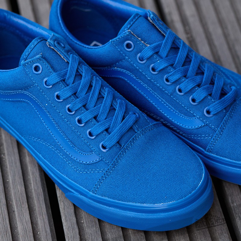 Vans old skool nautical blue shoe store