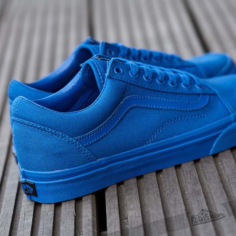 Vans mono blue hot sale