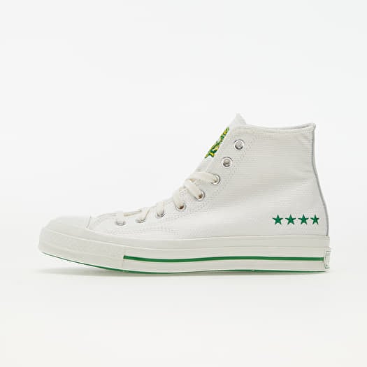 Converse white and green hotsell