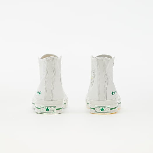 Converse white and green hotsell