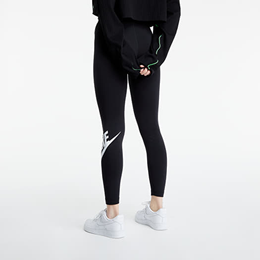 Buy Nike Women's Sportswear Swoosh High-Waisted Leggings Black in
